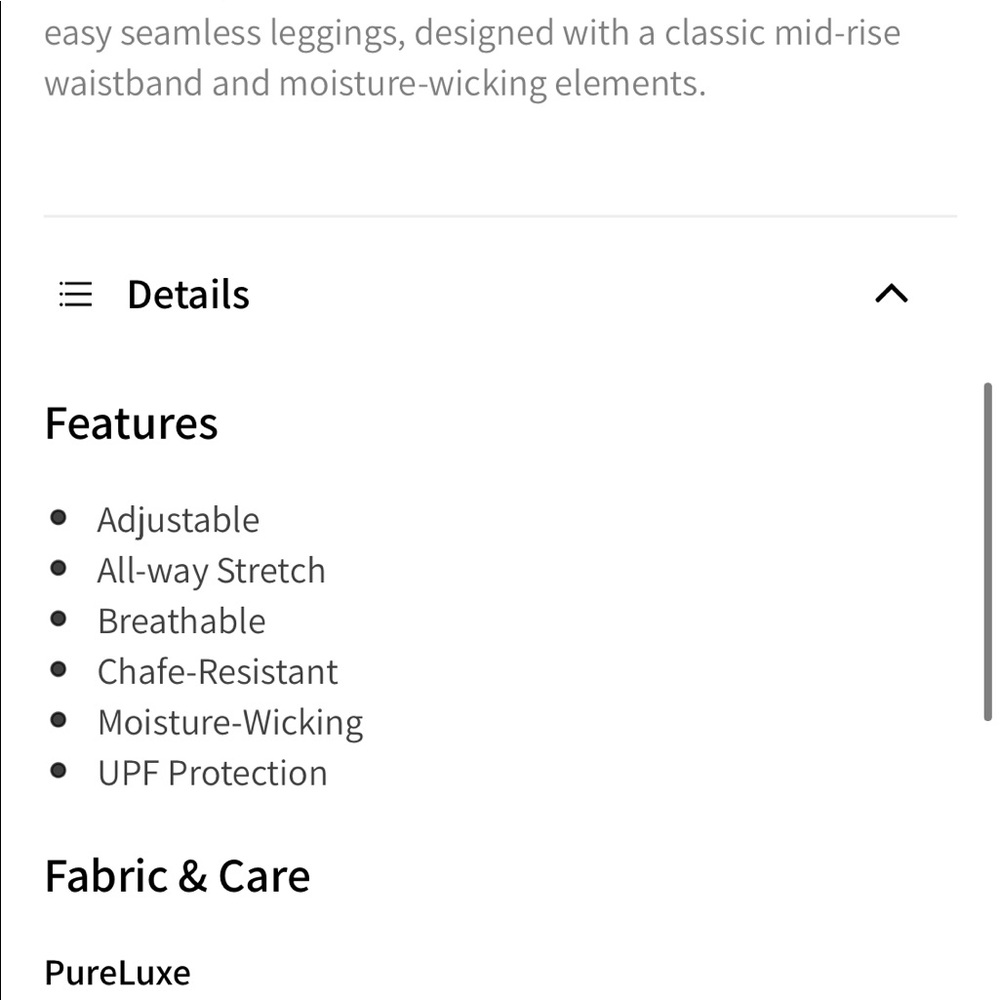 🌻Fabletics leggings. NWT - Picture 4 of 4